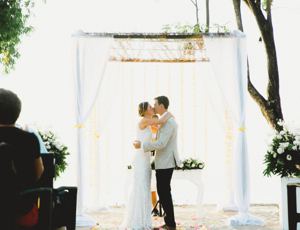 Beach Wedding in Bali at Four Seasons Jimbaran by Terralogical