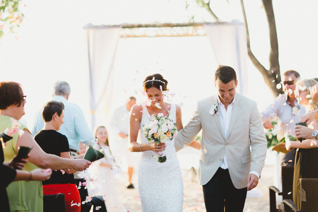 Beach Wedding in Bali at Four Seasons Jimbaran by Terralogical