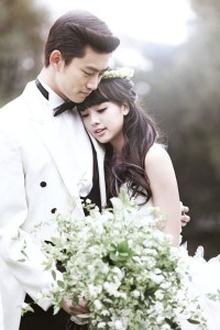 Korean Pre Wedding Photoshoot - 2PM Taecyeon and Gui Gui on We Got Married
