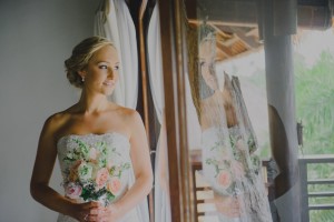 Rustic garden Bali wedding at Chalina Estate