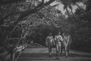 Rustic garden Bali wedding at Chalina Estate