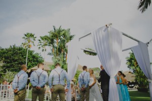 Rustic garden Bali wedding at Chalina Estate