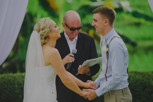 Rustic garden Bali wedding at Chalina Estate