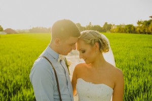 Rustic garden Bali wedding at Chalina Estate