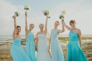 Rustic garden Bali wedding at Chalina Estate