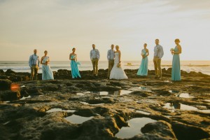 Rustic garden Bali wedding at Chalina Estate