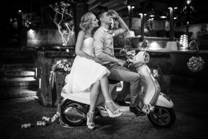 Rustic garden Bali wedding at Chalina Estate