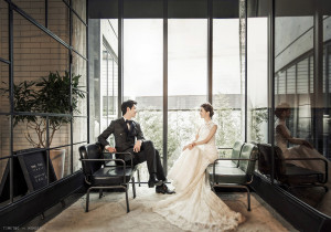Korean wedding photography studio photos by Timetwo Studios