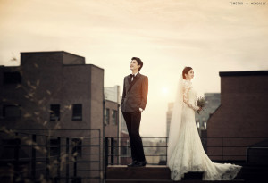 Korean wedding photography studio photos by Timetwo Studios