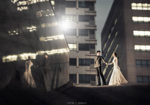 Korean wedding photography studio photos by Timetwo Studios