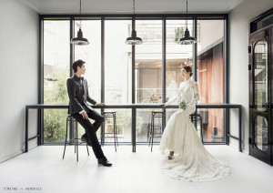 Korean wedding photography studio photos by Timetwo Studios