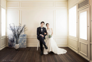 Korean wedding photography studio photos by Timetwo Studios