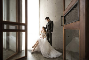 Korean wedding photography studio photos by Timetwo Studios