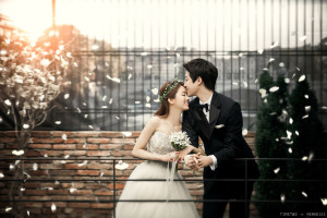 Korean wedding photography studio photos by Timetwo Studios