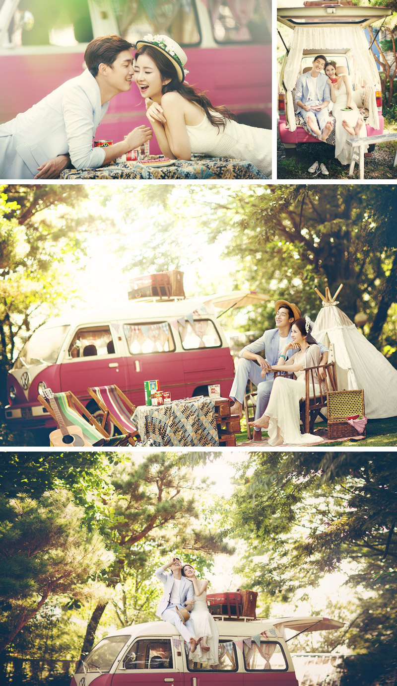 Korean wedding photo concept - Bong Studio - Picnic