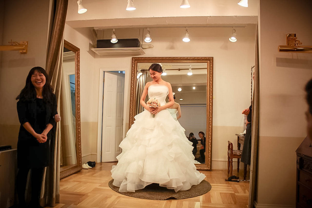 Korean bridal clearance dress