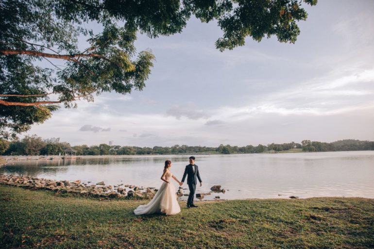 singapore wedding photoshoot lower peirce reservoir