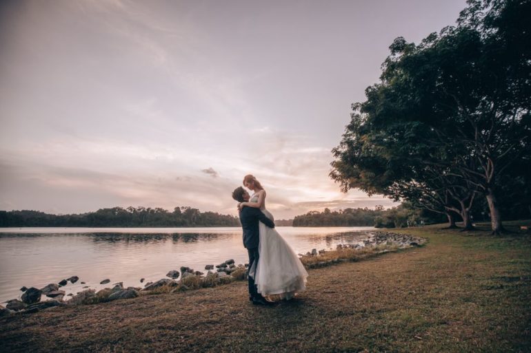 singapore wedding photoshoot lower peirce reservoir