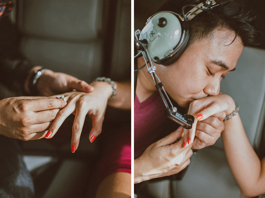 helicopter proposal bali apel photography onethreeonefour