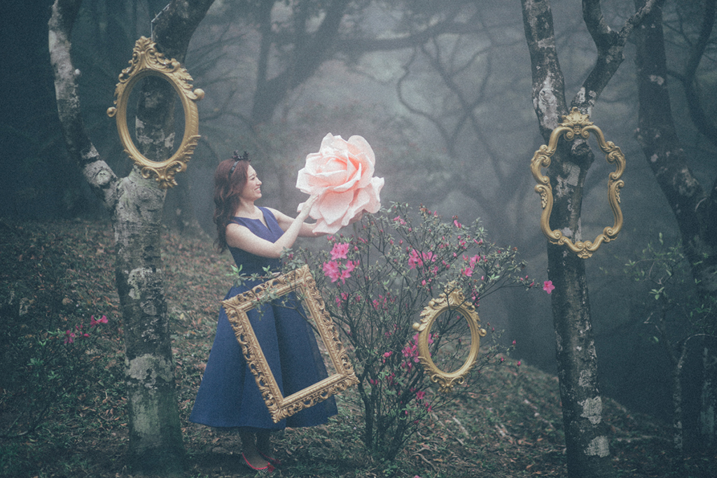 vintage shoot photo themed Photoshoot Pre Alice wedding in Inspired Wonderland In