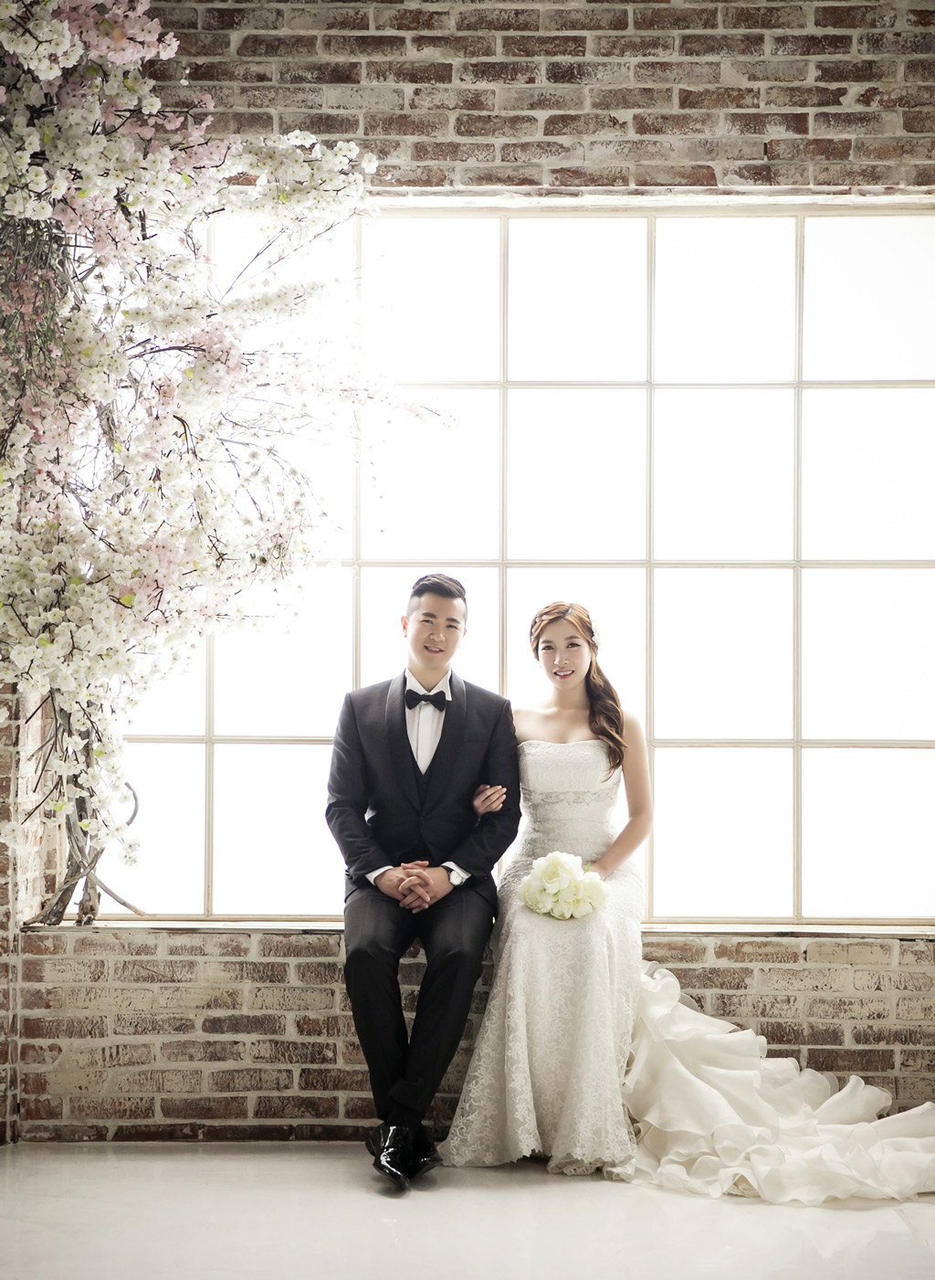 Classic and Timeless Korean Studio  Pre wedding  Photoshoot 