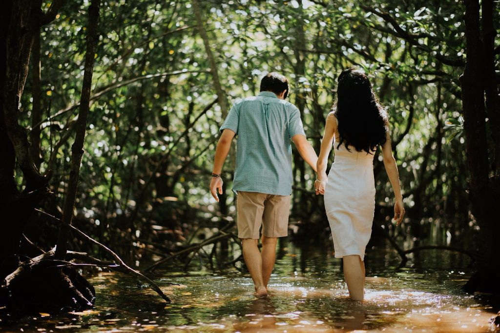 engagement photo lembongan mangrove