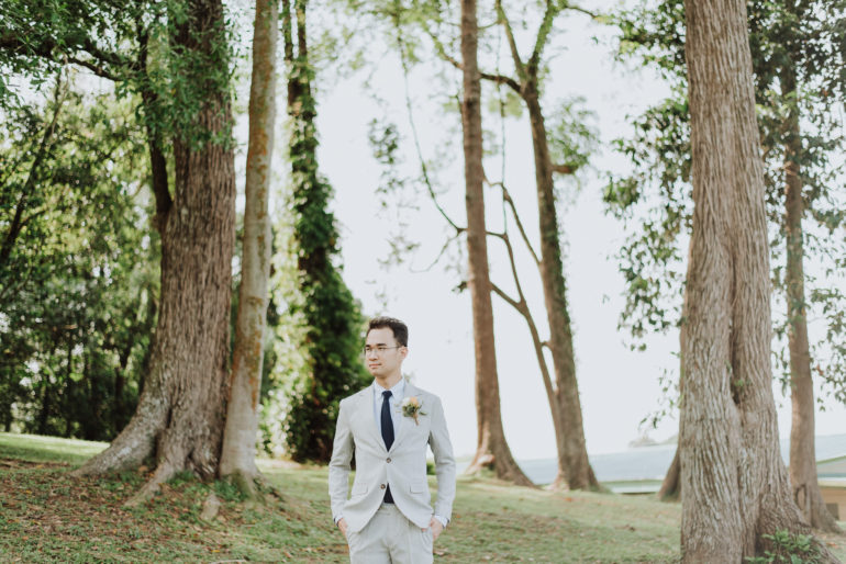 types of wedding suits andri tei single breasted