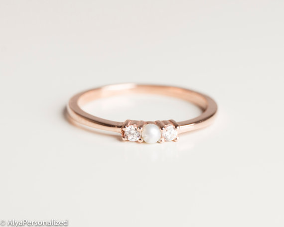 Unique Engagement Rings - AlyaPersonalised $552