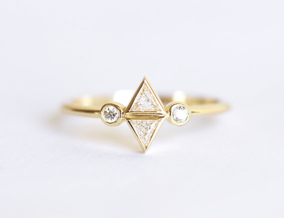Unique Engagement Rings - Capucinne $1380