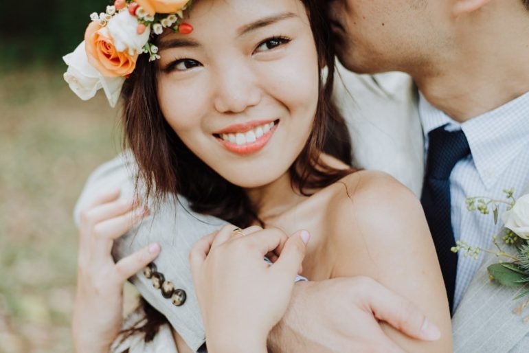 boho rustic bride singapore