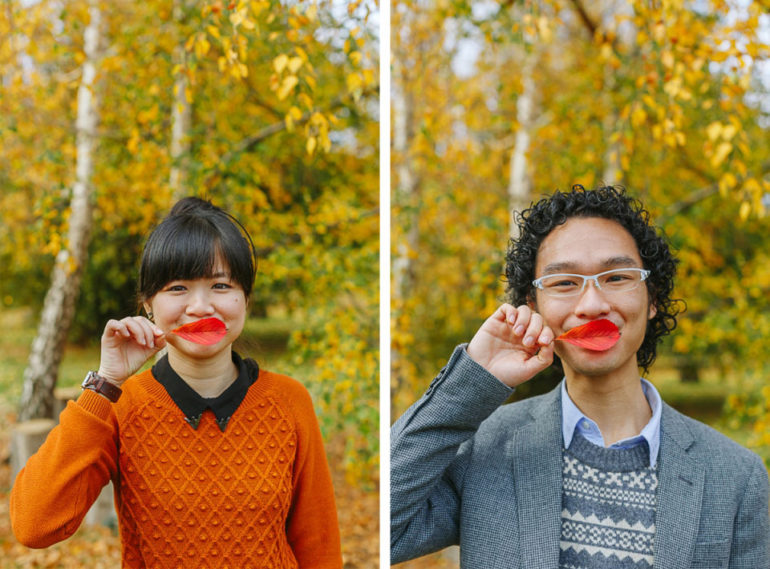 Autumn Engagement Photoshoot ideas - Fred + Hannah