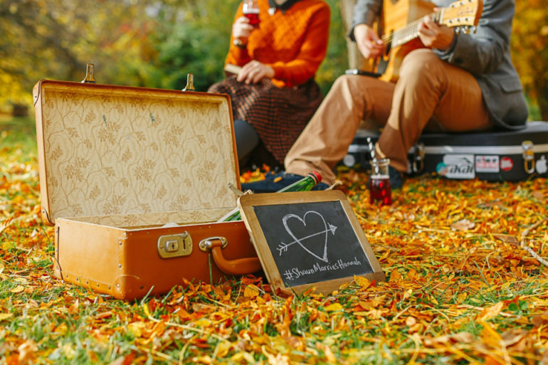 Autumn Engagement Photoshoot ideas - Fred + Hannah