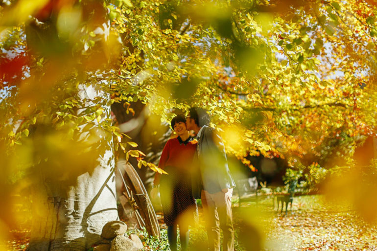 Autumn Engagement Photoshoot ideas - Fred + Hannah