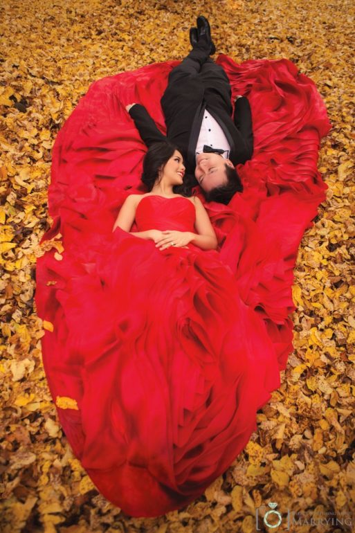 Autumn Engagement Photoshoot ideas - Theres Something About Marrying