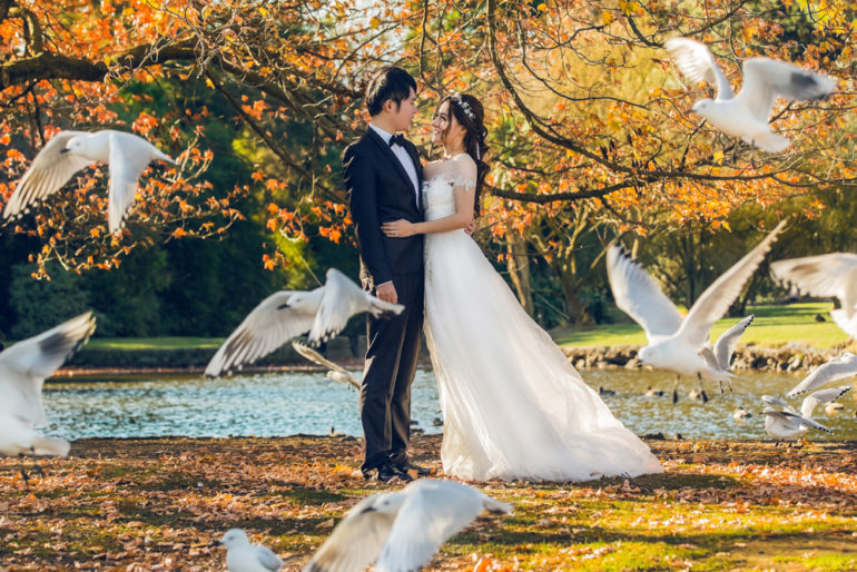 Autumn Engagement Photoshoot ideas - Wing Shi
