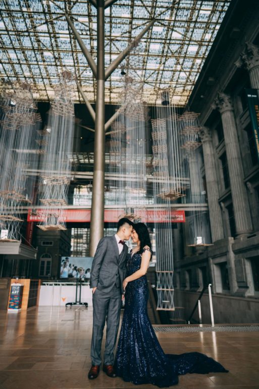 sinagpore wedding photoshoot national gallery