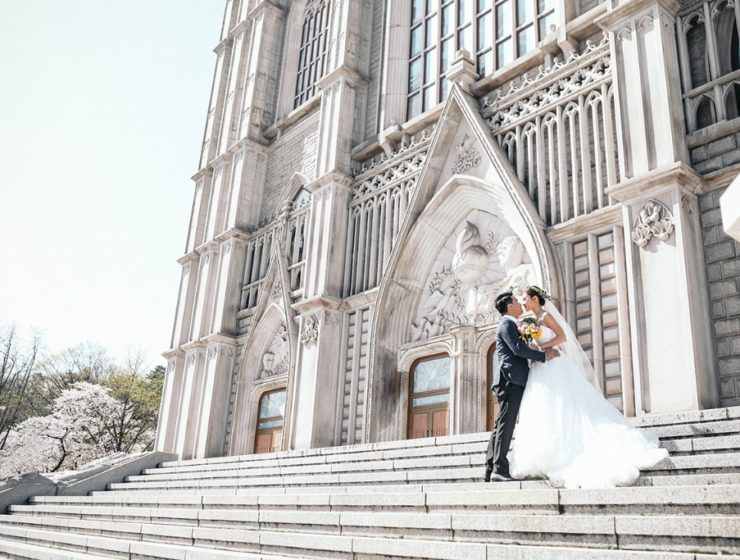 seoul kyunghee university pre-wedding photo