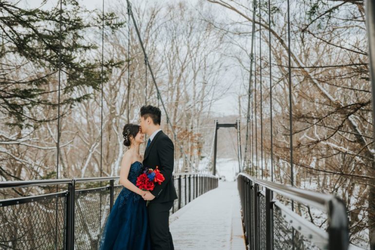 hokkaido winter photoshoot