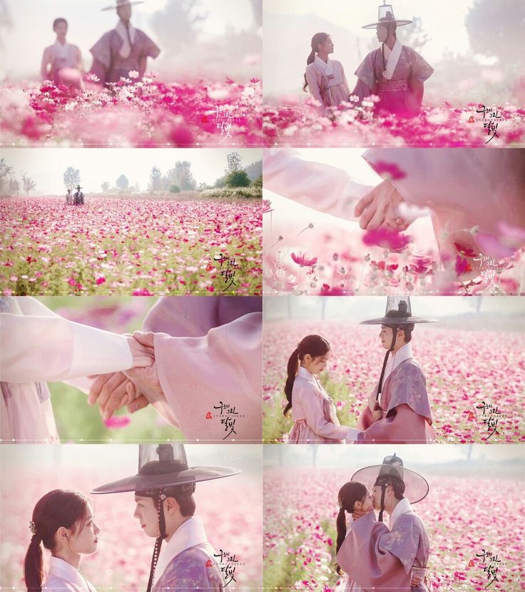 moonlight drawn clouds buyeo flower fields