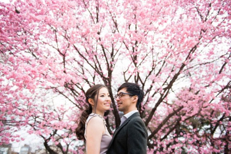 8 Tips On How To Dress Up For A Perfect Cherry Blossom Wedding Photoshoot OneThreeOneFour Blog