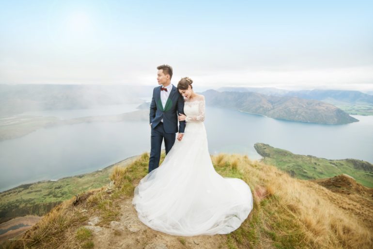 Take Her To Cloud Nine (Literally) With A Helicopter Wedding Shoot In ...