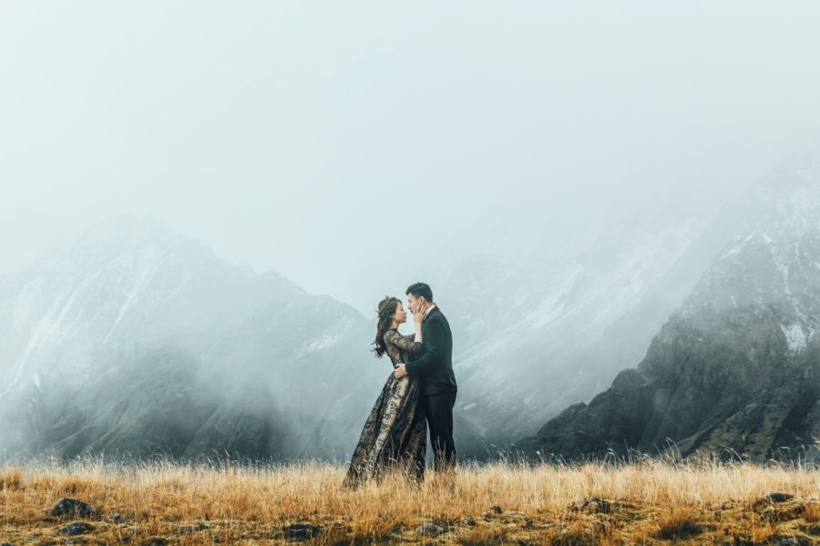 12 Winter Pre-wedding Photos In New Zealand That Are Drop Dead Gorgeous ...