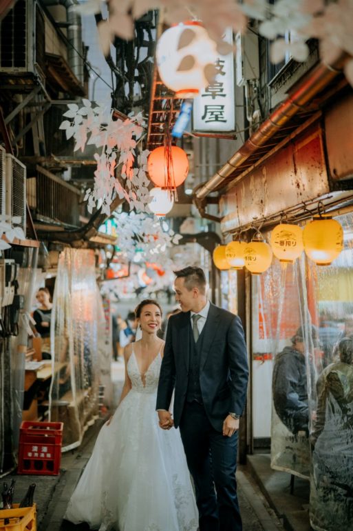 Tokyo wedding photoshoot
