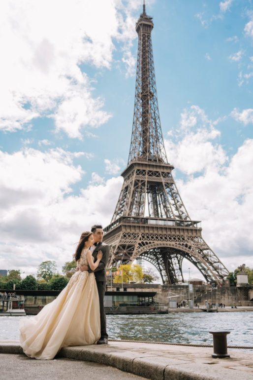paris wedding photoshoot eiffel tower