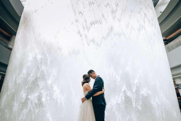 singapore wedding photoshoot jewel changi