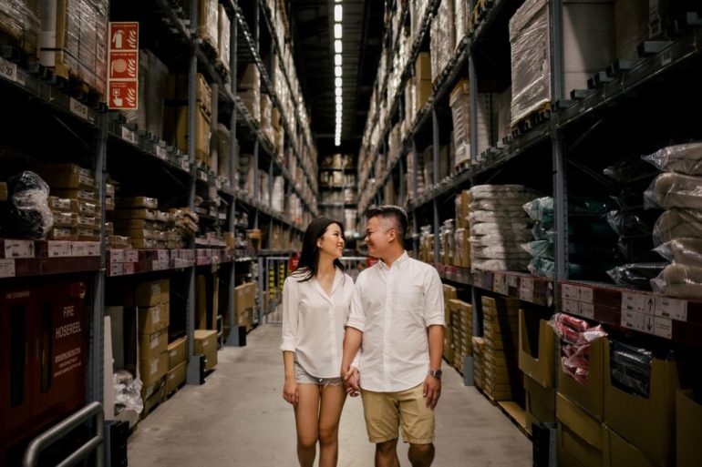 singapore wedding photoshoot ikea