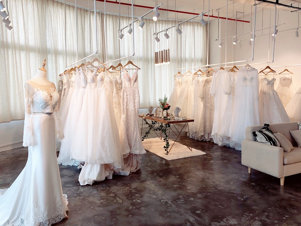 A bridal boutique best sale