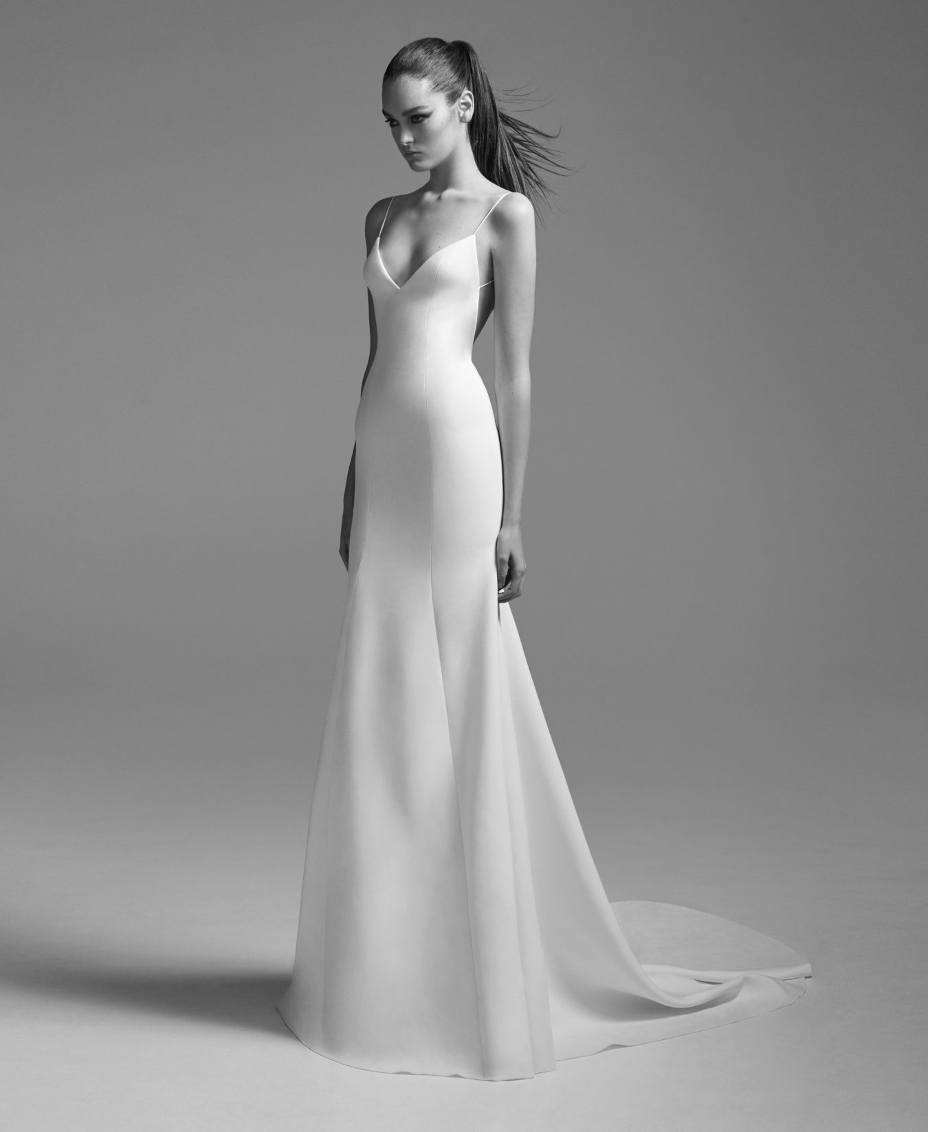 15 Sleek Wedding Gowns for the Minimalist Brides - OneThreeOneFour Blog