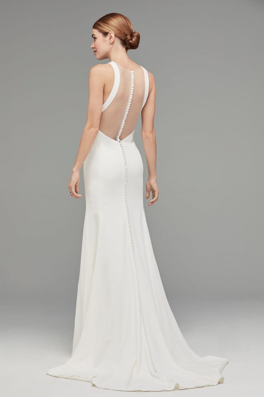 15 Sleek Wedding Gowns for the Minimalist Brides - OneThreeOneFour Blog