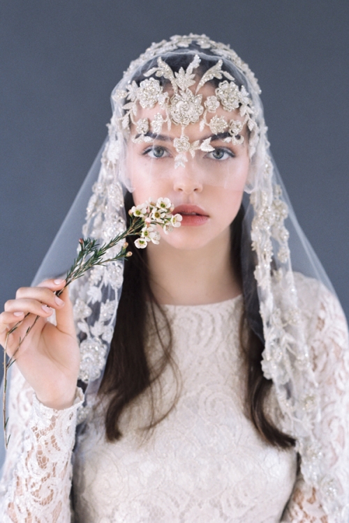 pretty wedding veils